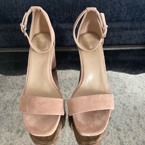 Naturalizer Suede Nude Pumps Size 9W
